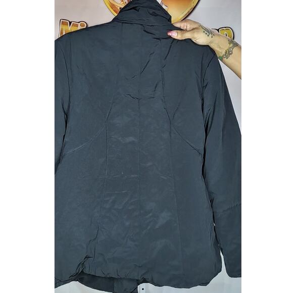 Jones New York Black Winter Coat with Zipper and Side Pockets Size XL - Picture 5 of 8